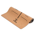 Yugland OEM Service Natural Rubber Back Eco Cork Yoga Mat For Exerciser Non-slip Yoga Mat Eco Friendly